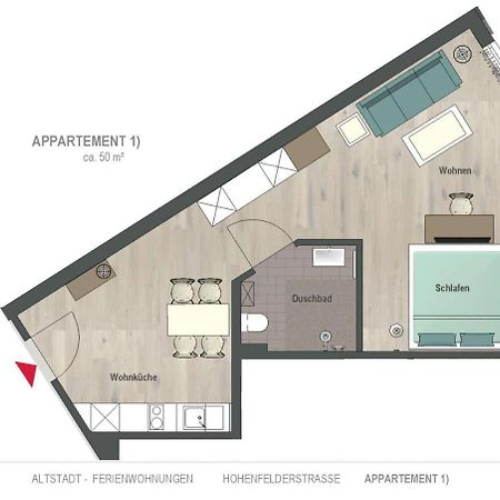 Cozy-Flats Koblenz Διαμέρισμα Κόμπλεντς Εξωτερικό φωτογραφία